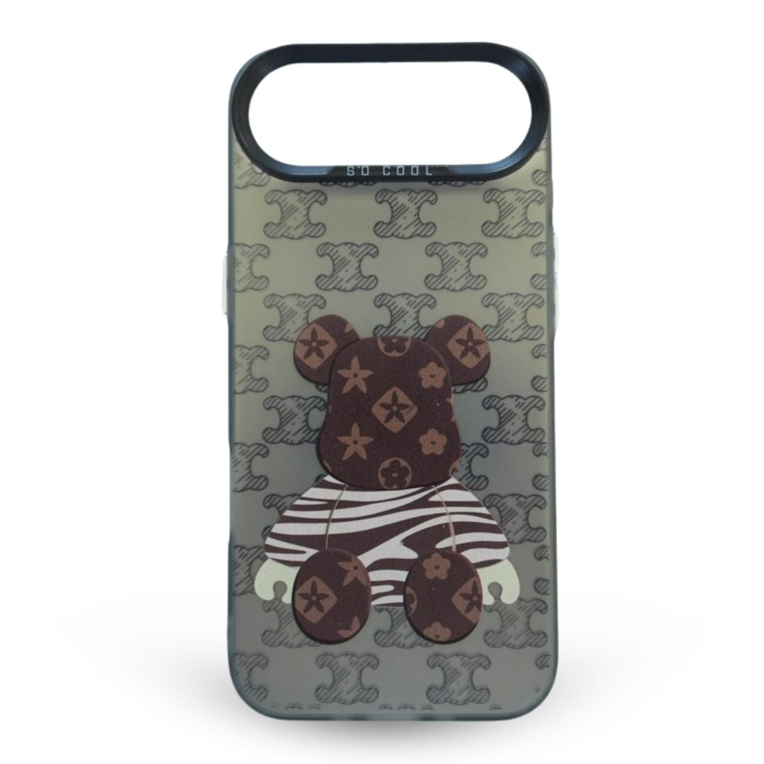 Brown Teddy Plush Case